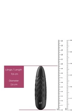 Satisfyer - Ultra Power Bullet 5 Minivibrator - Schwarz -Unterwäsche Rabatt SATISFYER ULTRA POWER BULLET 5 BLACK 8 1280x1280