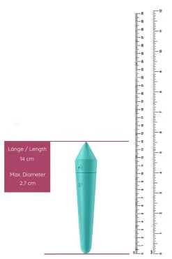 Satisfyer - Ultra Power Bullet 8 Minivibrator - Türkis -Unterwäsche Rabatt SATISFYER ULTRA POWER BULLET VIBRATOR 8 APP CONTROLLED TURQUOISE 10g0awwmY3h1yFL 1280x1280