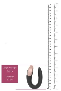 Satisfyer - Double Love Remote Paarvibrator - Schwarz -Unterwäsche Rabatt SATISYER DOUBLE LOVE REMOTE AND APP CONTROLLED COUPLES VIBRATOR 14 1280x1280