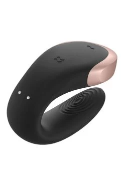 Satisfyer - Double Love Remote Paarvibrator - Schwarz -Unterwäsche Rabatt SATISYER DOUBLE LOVE REMOTE AND APP CONTROLLED COUPLES VIBRATOR 9 1280x1280