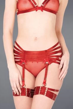 Bordelle Lingerie - Webbed Suspender Strapsgürtel - Rot 11 Bordelle Lingerie - Webbed Suspender Strapsgürtel - Rot -Unterwäsche Rabatt bordelle 2 3587 1280x1280