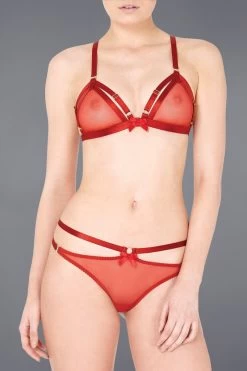 Bordelle Lingerie - Harness Thong G-String - Rot 8 Bordelle Lingerie - Harness Thong G-String - Rot -Unterwäsche Rabatt bordelle 7 3575 1280x1280