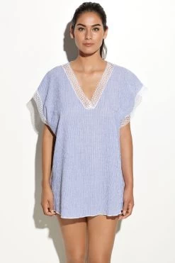 Unterwäsche Rabatt -Unterwäsche Rabatt luna di seta summer terrace lcc2006 blue short dress 2 5697 1280x1280